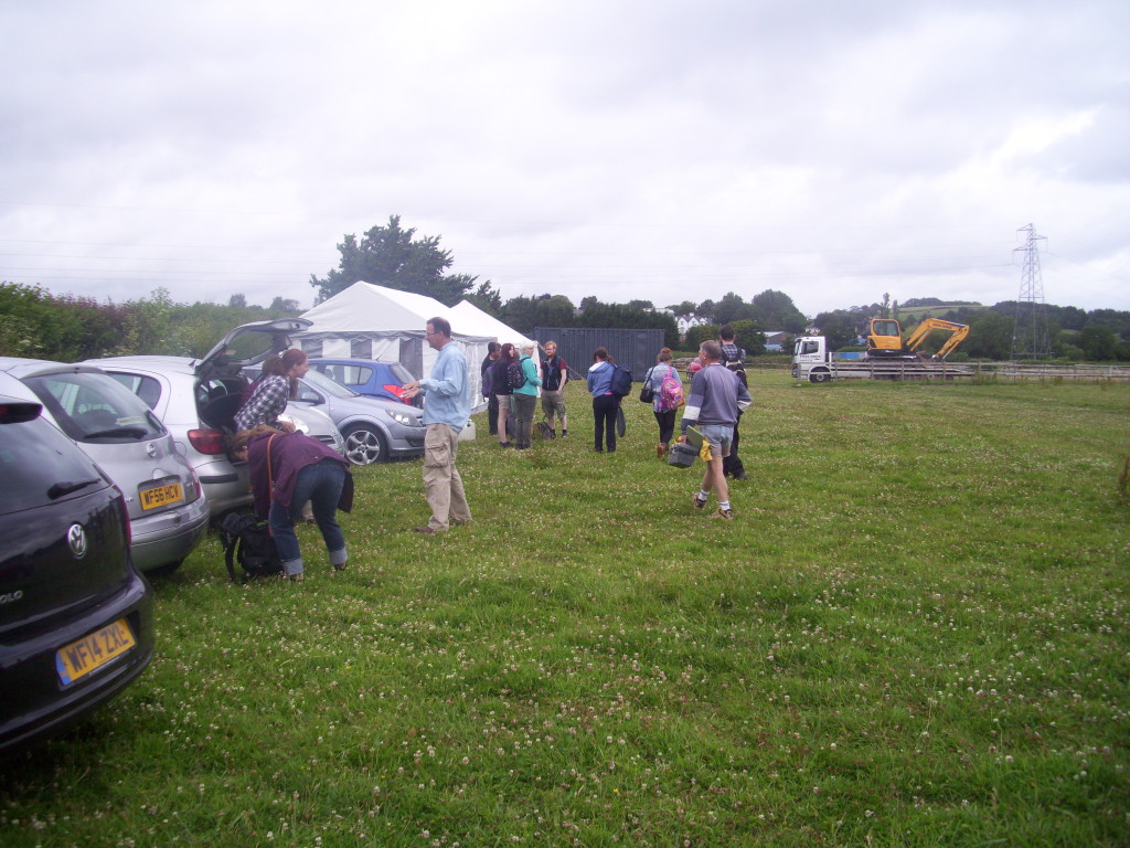 People and getting set up