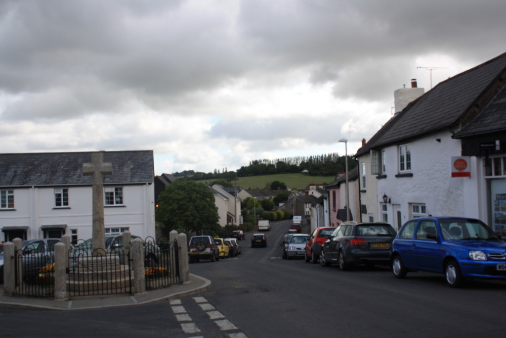 Ipplepen Village Center - with the General Store just out of shot to the right